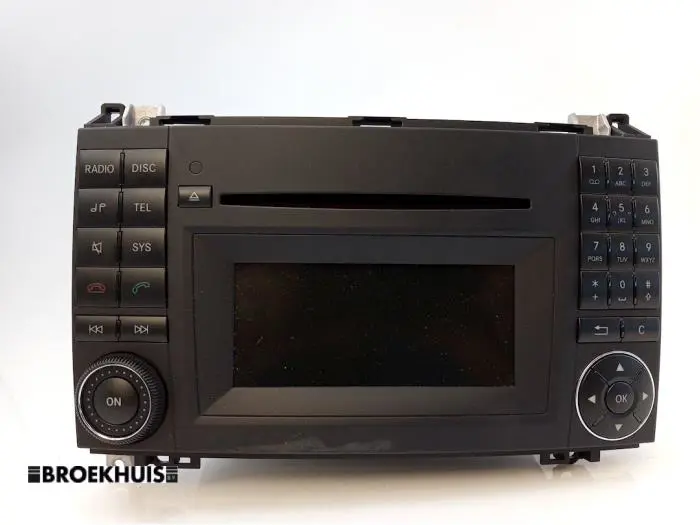 Radioodtwarzacz CD Mercedes A-Klasse