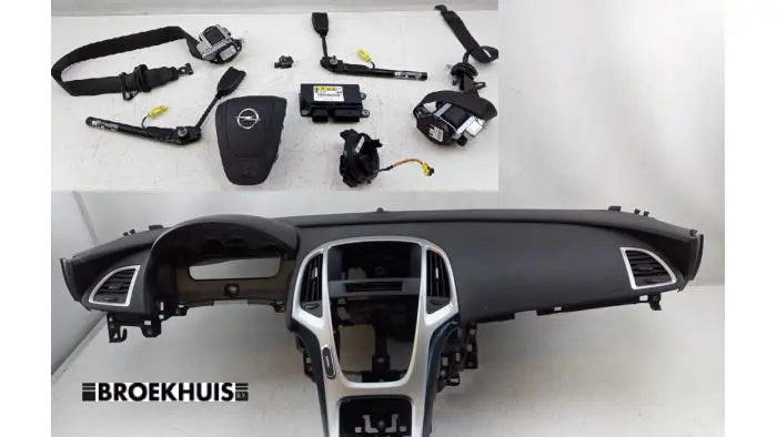 Airbag set + dashboard Opel Astra