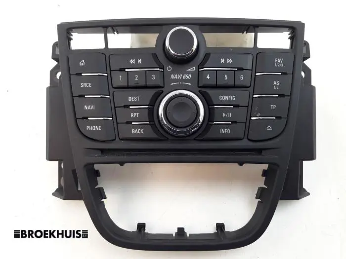 Radio control panel Opel Meriva