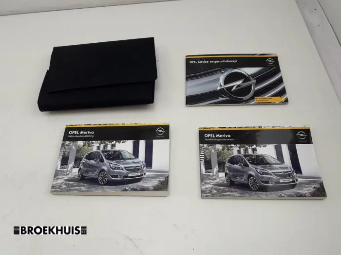 Instruction Booklet Opel Meriva