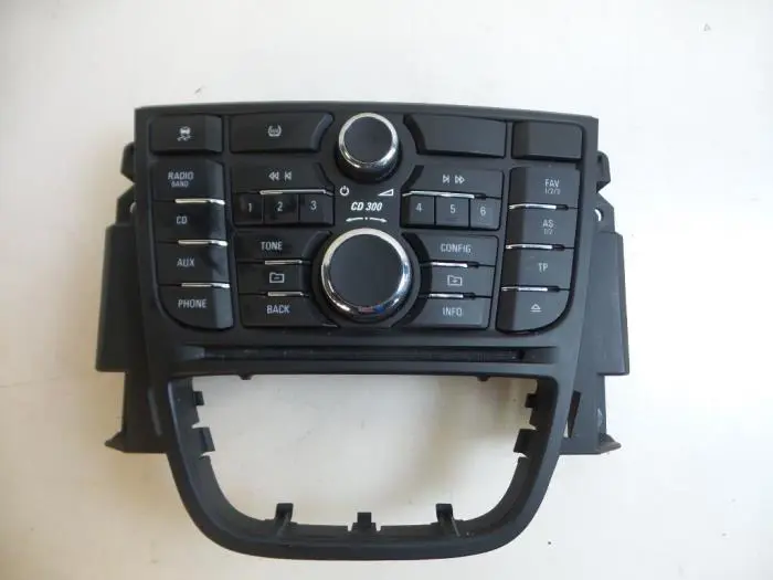 Panel de control de radio Opel Meriva