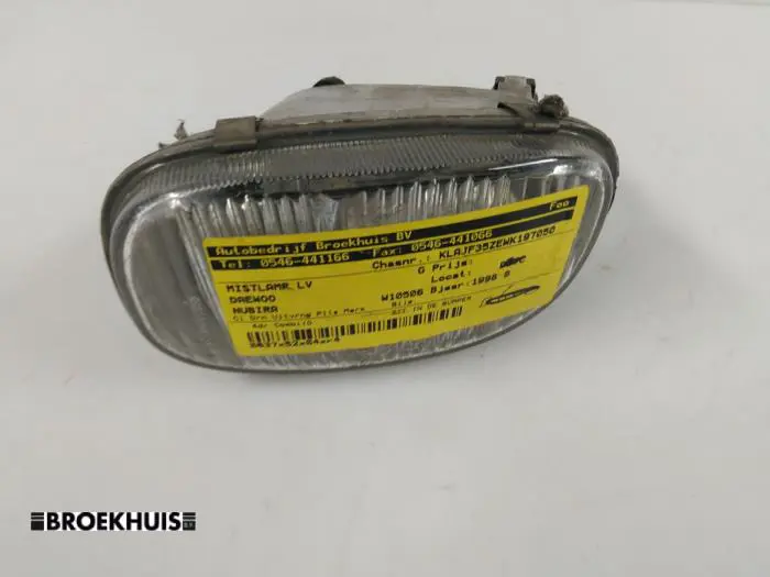 Mistlamp links-voor Daewoo Nubira