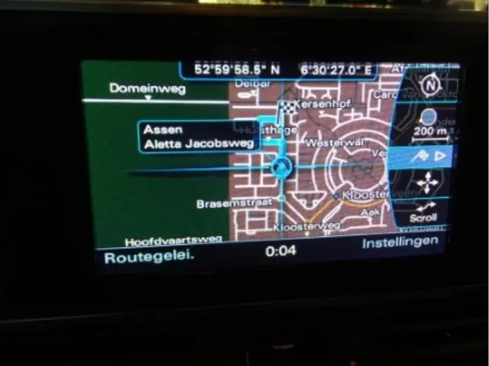 Pantalla de navegación Audi A6